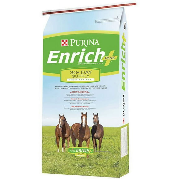 Purina Animal Nutrition Enrich Plus Ration Balance Pellet 50lb