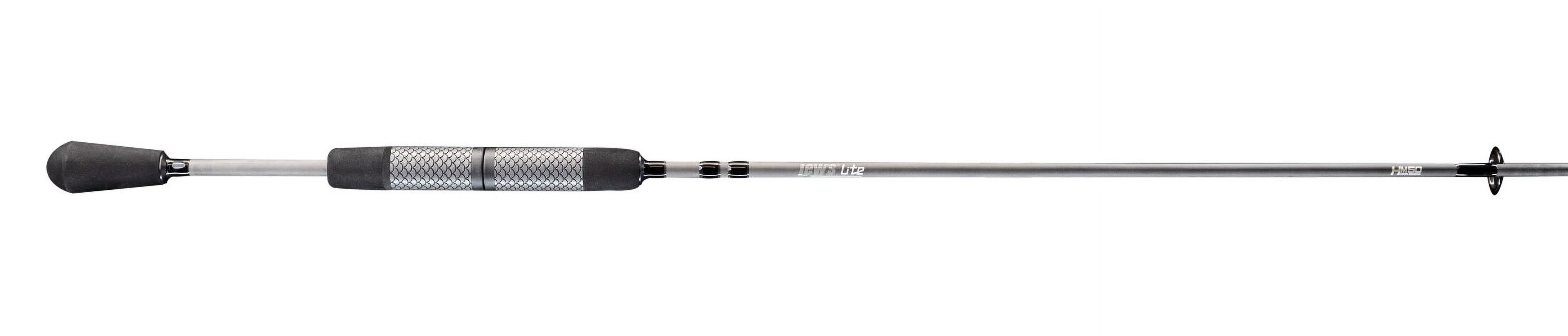 Lew's Lite Series Spinning Fishing Rod, 7-Foot 1-Piece Rod, Light Power, Gray