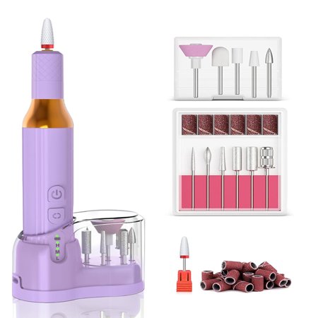 EZSZQWL Professional Premium Wireless Nail Drill - Rechargeable Salon-Quality Acrylic Grinder - Convenient Tool for Home and Salon Nails Care
