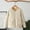 106#Beige, variant on Women's Long Sleeve Knit Patchwork Puffy Jacket Solid Color Puffer Jackets Button Front Cardigan Winter Warm Lightweight Outwear with Pocket