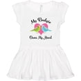 thumbnail image 3 of Inktastic Budgie Parakeet Budgerigar Pet Girls Toddler Dress, 3 of 5