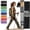 Cork - Black, variant on 100% Carbon Fiber Trekking Poles by USA Brand - Ultra Strong Lightweight Collapsible Hiking Poles with Cork and EVA Foam Grips & Quick Adjustable Flip Locks