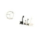 thumbnail image 5 of Estante de almacenamiento de pared,Estantería colgante de pared de metal de 3 niveles para decoración de dormitorio,Estante de pared flotante de 3 capas que ahorra espacio,Estatua de alce y, 5 of 8