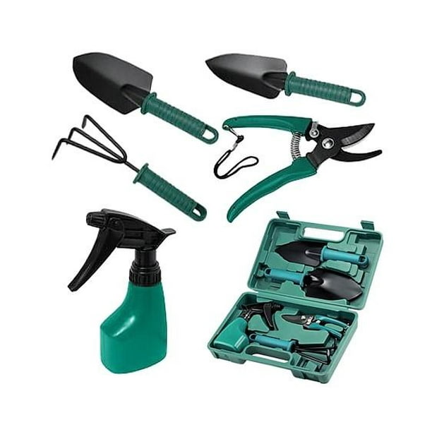 Journey's Edge Garden Tool Set with Carrying Case 6 Piece Walmart