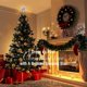 thumbnail image 4 of Adorno para árbol de Navidad KEWITY estrella geométrica 3D con purpurina, 4 of 5