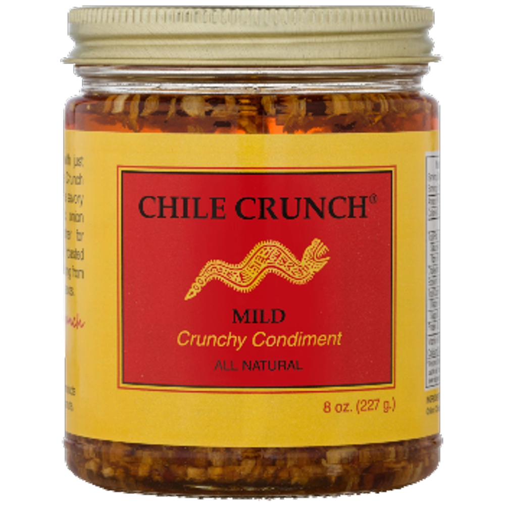 Chile Crunch a Crunchy All Natural Spicy Condiment Mild Flavor 3 Jars