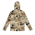 BRGZLK Men's Rash Guard Hoodie Summer 2026 Fashion Print Long Sleeve ...