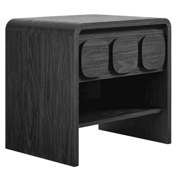 Toscana Nightstand in Black