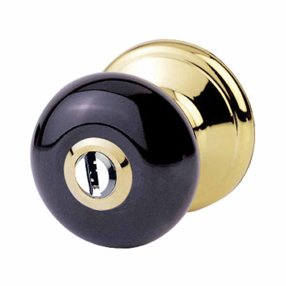 Door Knob Lock Set Keyed Porcelain Ajustable Backset Int&Ext Walmart