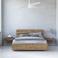 thumbnail image 2 of CARRO 48" 4 Blades White Smart Ceiling Fan Reversible Airflow in Home with LED, 2 of 8
