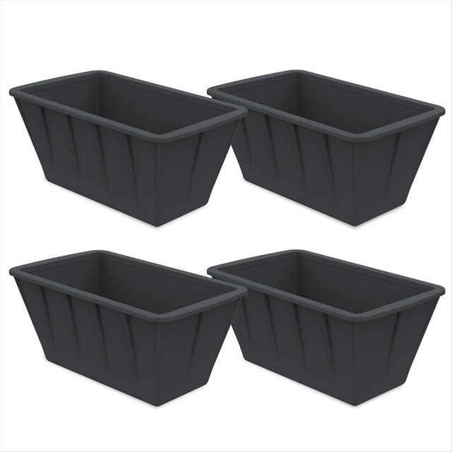 Moldes para Cubitos de Hielo Extra Grandes, Paquete de 4 Moldes Silicona para Bloques de Hielo para Hielo, Bandejas Reutilizables para Cubitos de Hielo para Congelador, Negro