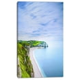 thumbnail image 2 of Etretat Aval Cliff and Rocks Normandy - Beach Photo Canvas Print, 2 of 3
