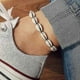 thumbnail image 4 of Adjustable Bracelet With White Shells-white, 4 of 4
