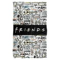 thumbnail image 2 of Friends Let'S Be Friends Pattern Silky Touch Super Soft Throw Blanket 36" x 58", 2 of 6