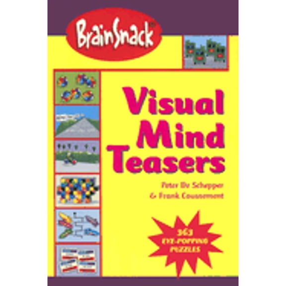 Pre-Owned BrainSnack Visual Mind Teasers (Paperback) by Peter de Schepper, Frank Coussement