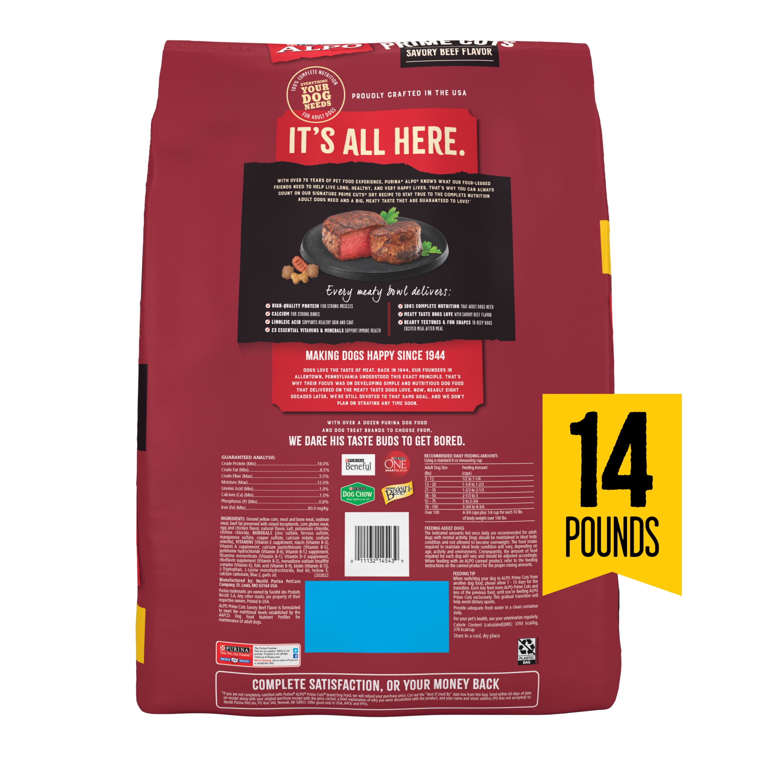 Alpo prime cuts 52 lb top