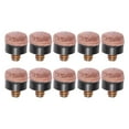 thumbnail image 1 of 20 Pcs Cue Tips 10mm Billiard Cues Tips Replacement Screw-on Tips Accessories, 1 of 2