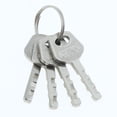 thumbnail image 3 of Candado de arco corto largo Cola de metal fuerte con llave de seguridad 30x68mm, 3 of 8
