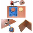 thumbnail image 4 of 35mm Hinge Jig Sets, Forstner Drill Bit Sets for Concealed Hinge Drill, Cabinet Hinge Locator Guide Tools and Mounting Plates, 4 of 5