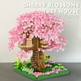 thumbnail image 4 of SKQIT Cherry Blossom Bonsai Tree Building Set, Flowers Tree House Model Sets for Adults, 2200Pcs Micro Bricks Collectible Creative Gifts for Adults, 4 of 13