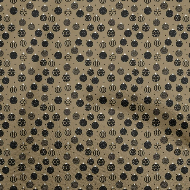 oneOone Velvet Brown Fabric Christmas Craft Projects Decor Fabric Printed By The Yard 58 Inch Wide