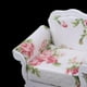 thumbnail image 5 of Vintage European Floral Doble / Individual Sofa Sofá Modelo de Muebles para 1/12 Sunnimix Dollhouse Miniature, 5 of 8