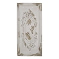 thumbnail image 1 of HomeRoots 352115 Panneau Mural Décoratif de Style Traditionnel&44; Blanc & Brun, 1 of 1