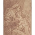thumbnail image 3 of Gaetano Gandolfi 15x18 Black Modern Framed Museum Art Print Titled - The Holy Family (1734-1802), 3 of 5