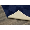 thumbnail image 4 of Garland Rug Diamond Polypropylene Navy Indoor Runner Rug, 2' x 8', 4 of 5