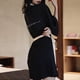 thumbnail image 5 of Batas para mujer, pijamas holgados informales estampados para el hogar, pijamas para mujer, 5 of 8