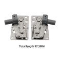 thumbnail image 2 of 1 Pair Soft Close Flip Out Tray Hinges Multipurpose Accessory 45 Degrees Tilt, 2 of 5