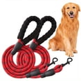 thumbnail image 1 of CNKOO 2-Pack Heavy Duty Dog Leashes with Comfort Grip Handle  Reflective Stitching  Durable Polyester Fiber  Ideal for Medium & Large Dogs  Machine Washable - Training & Running Leashes (, 1 of 7