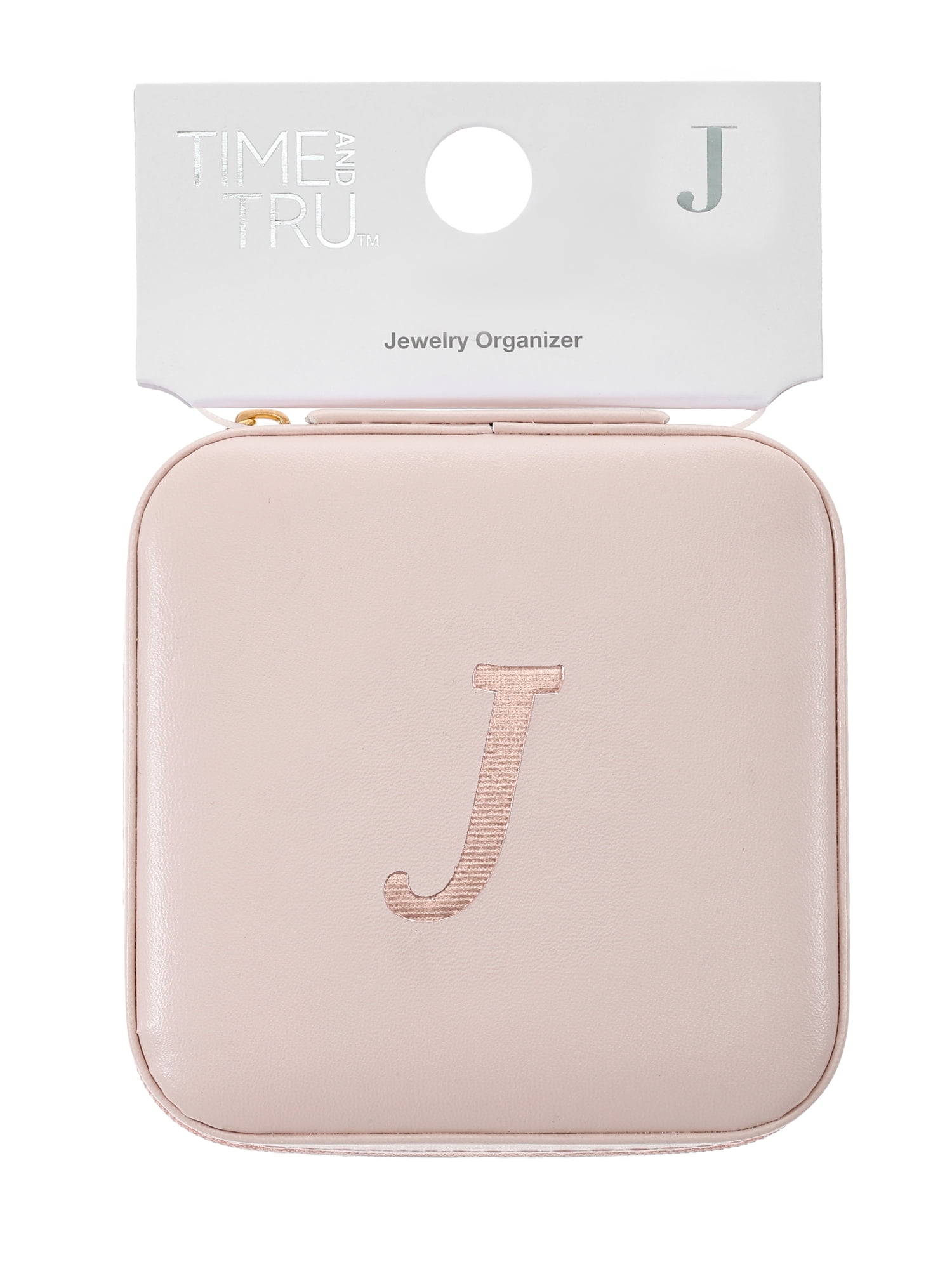 Time and Tru Jewelry Organizer, Initial J
