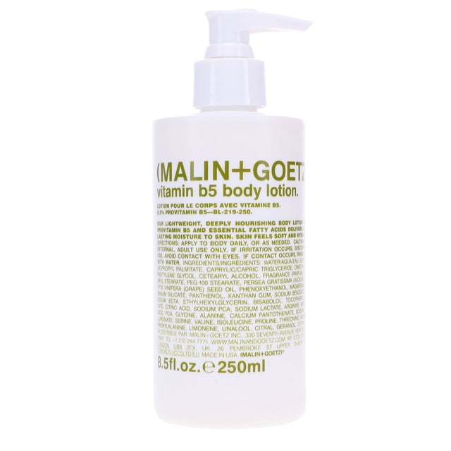 Loción corporal Malin + Goetz Vitamina B5 8.5 oz Malin+Goetz Loción corporal Malin + Goetz Vitamina B5 8.5 oz