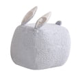 thumbnail image 1 of Reposapiés infantil con forma de conejo, taburete otomano, adorable sofá multiusos y duradero. Cielo azul, 1 of 9