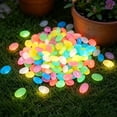 thumbnail image 4 of Glowing Stone For Ambient Light Rechargeable Decorative Rock With Soft For Gardens USBPowered Indoor Rocks Terrarium Pond Live Winter Concrete Stepping Stones Outdoor Stepping Stones for Garden, 4 of 5