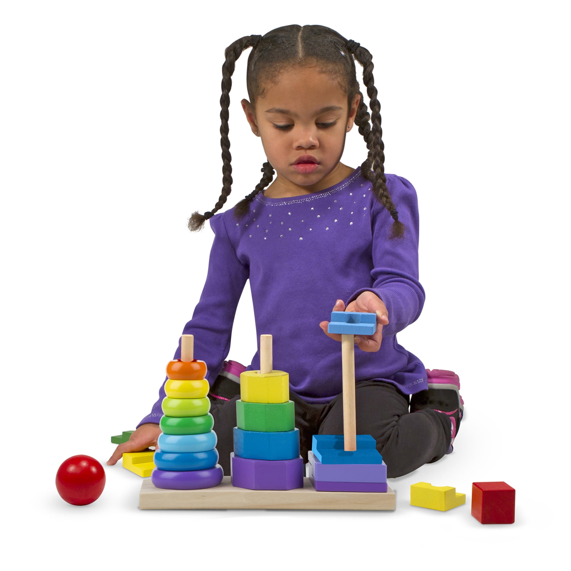 melissa and doug geometric stacker