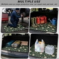 thumbnail image 3 of DISNIMO Floral Printed Universal Car Trunk Mat 29" x 39" Decorative Cargo Liner Floor Mat All Weather Trunk Protection Trimmable to Fit Heavy Duty Car Trunk Mat Suitable for Most Car Models, 3 of 7