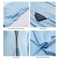 thumbnail image 3 of Women Sun Protection Jacket Large Visor Full Zip Pockets UPF, 3 of 8