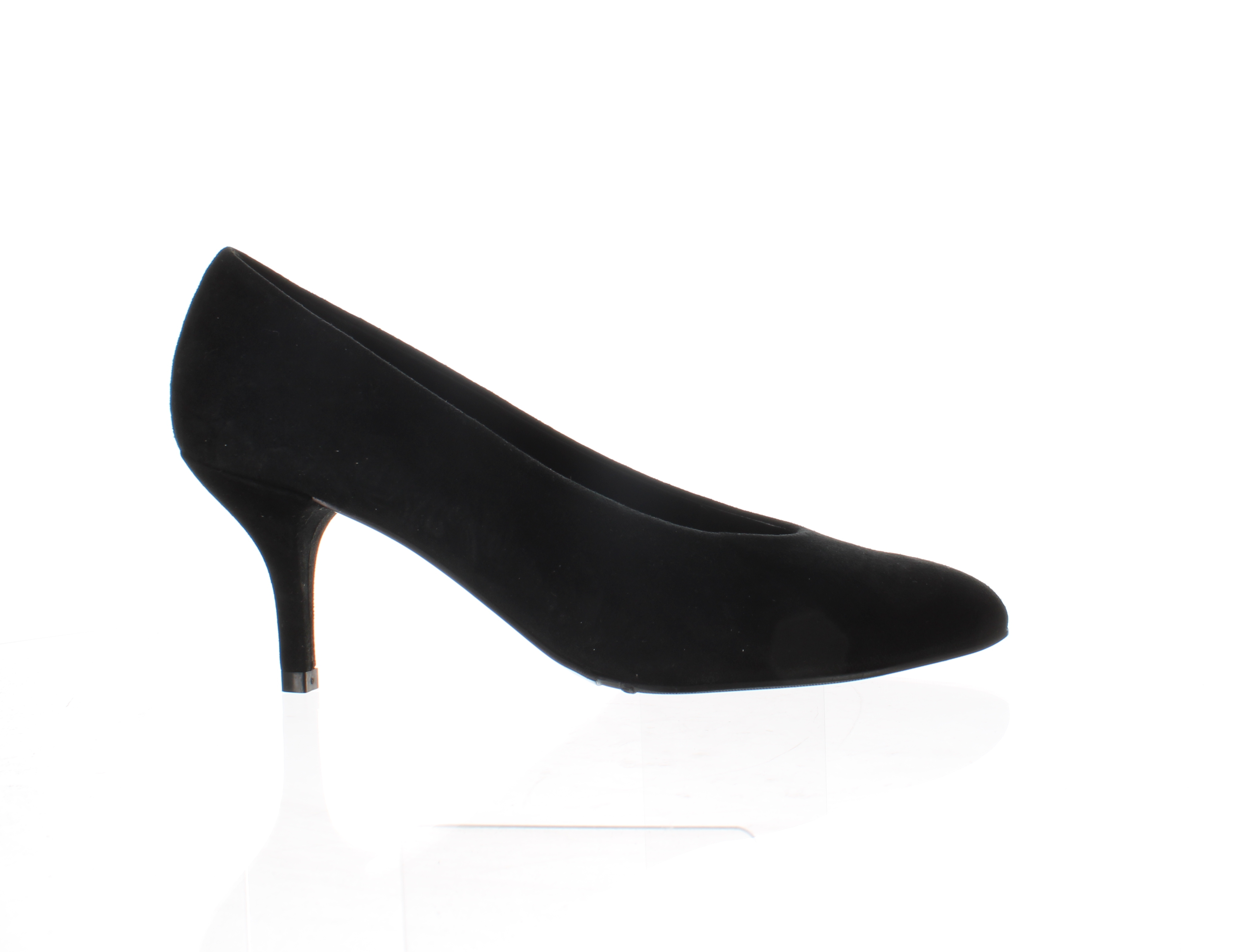 VANELi Womens Tedra Black Suede Pumps 