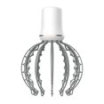thumbnail image 2 of de mano para la cabeza, hormigueo, relajación profunda, reducción del estrés, estimulación cabelludo, ador de cuello, equipo de - blanco Yuyangstore Masajeador de cabeza de pulpo, 2 of 8