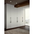thumbnail image 4 of Goo-Ki 6 Pack 12.6"(320mm) Hole Center Brushed Nickel Cabinet Handle, Satin Nickel Cabinet Pull,Modern Drawer Handle,Cabinet Hardware, 4 of 6