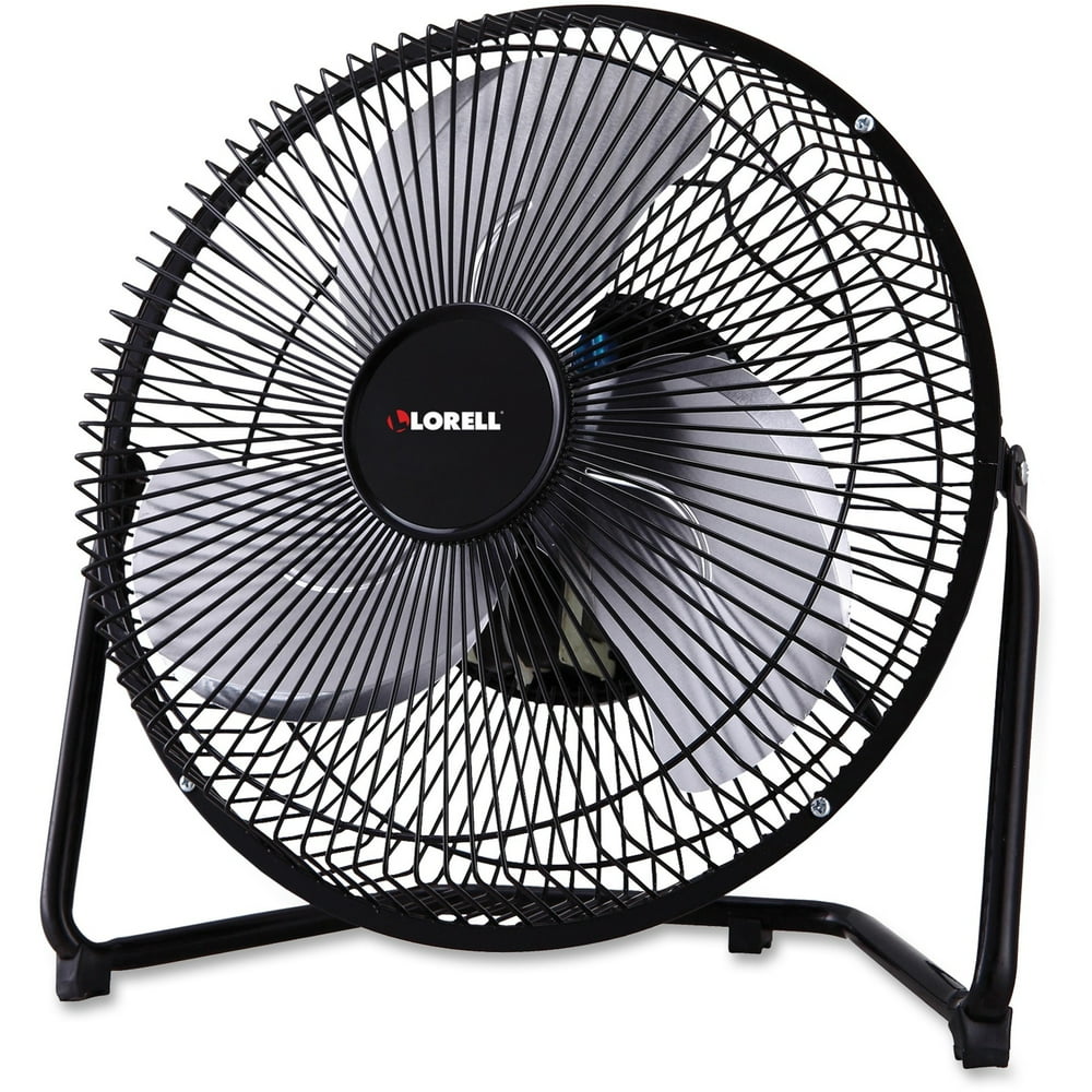 Lorell 3Speed Heavy Metal Fan, Black