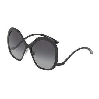 Authentic Dolce & Gabbana Sunglasses DG2180 01/8G Black Frames Gray Lens 57MM