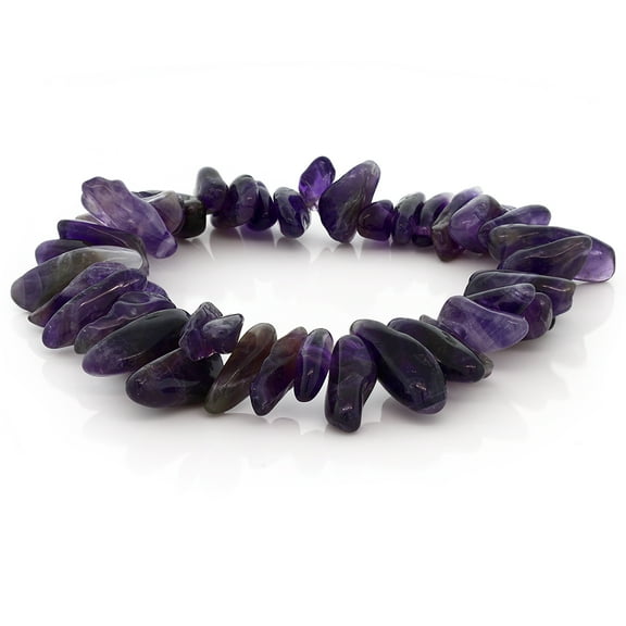 Gem Stone King Women's 7 inch Tourmaline Stone Chip Stretchy Bracelet