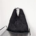 thumbnail image 1 of Bolso de hombro de felpa esponjosa de lujo para mujer, bolsos de piel sintética suave para mujer, bolso Overlarge, Tote Hobo hinchado, diseñador Shopper, Invierno xuanjing unisex, 1 of 2