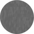 thumbnail image 1 of Ahgly Company Machine Washable Indoor Round Transitional Gray Area Rugs, 6' Round, 1 of 7