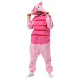 thumbnail image 3 of Kigurumi Onesie pijama de cerdo de dibujos animados para adultos y hombres, ropa de casa de animales, disfraz de fiesta de Cosplay de Halloween, XXL, 3 of 5