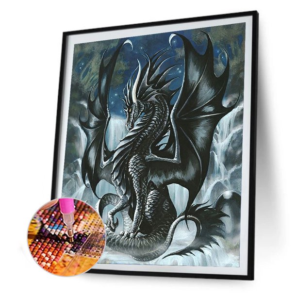 Cuadros Decorativos Dibujo de diamante de diamantes de imitación de dibujos animados de forma redonda de taladro completo DIY 5D para dormitorio