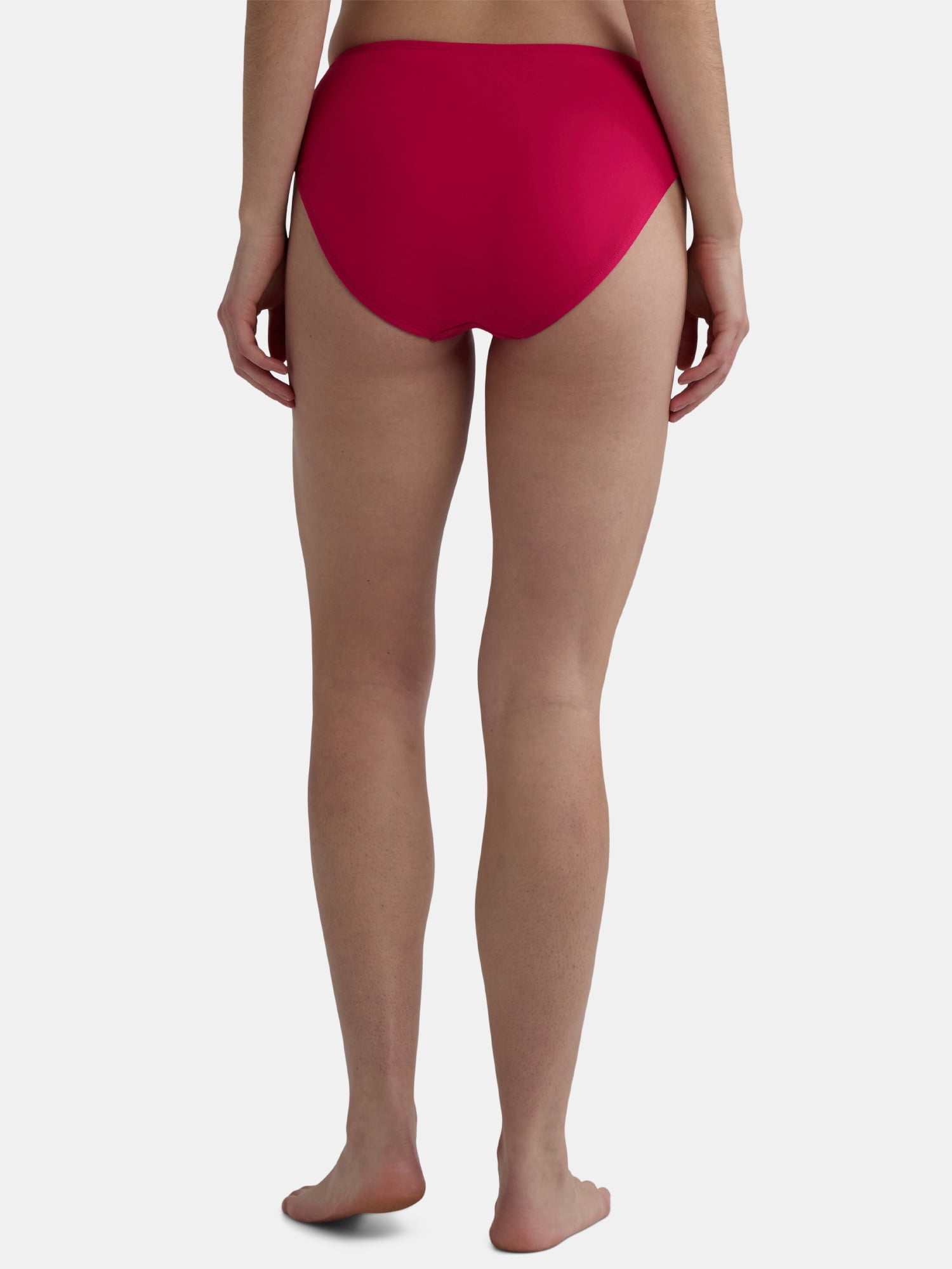 Time and Tru Women's and Women's Plus Classic Bikini Bottoms, Sizes S-3X